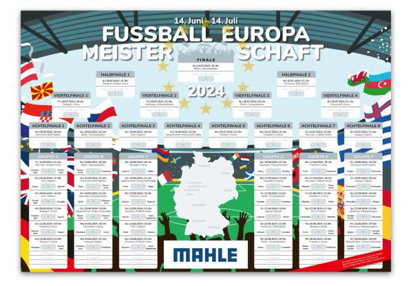 European Championship game schedule
