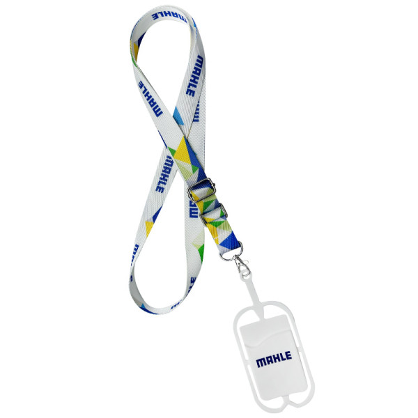 Lanyard with smartphone case
