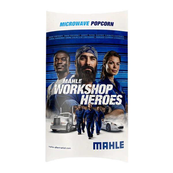 Mikrowellen-Popcorn MAHLE Workshop Heroes