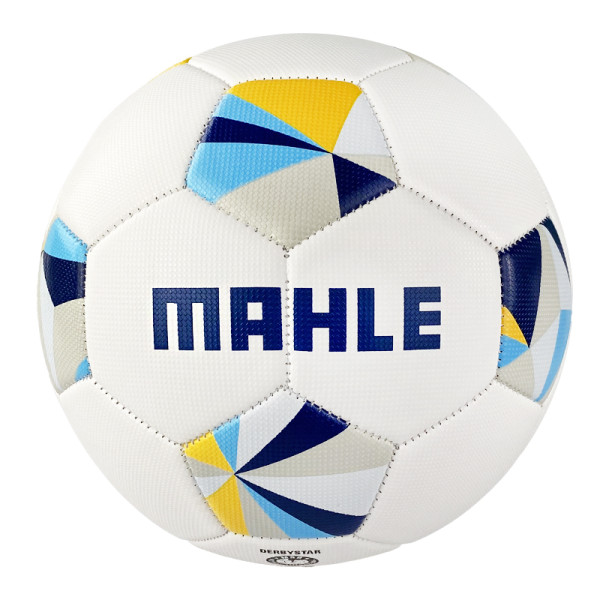 Derbystar-MAHLE-Fußball mit 1er-Ballnetz